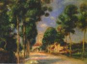 Pierre Renoir The Road To Essoyes USA oil painting artist